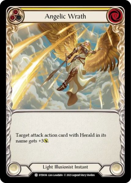 画像1: Angelic Wrath (yellow) (1)