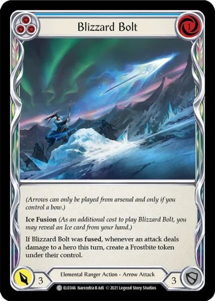 画像1: Blizzard Bolt (blue) (1)