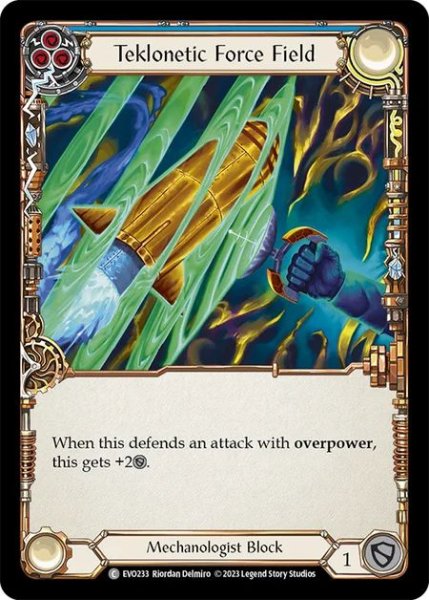 画像1: Teklonetic Force Field (blue) (1)