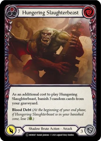 画像1: Hungering Slaughterbeast (red) (1)