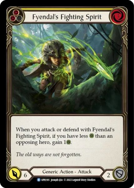 画像1: Fyendal's Fighting Spirit (yellow) (1)